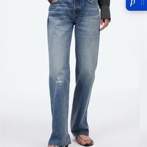 Madewell The Dean Easy Straight Jean